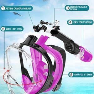 Greatever full face snorkel mask